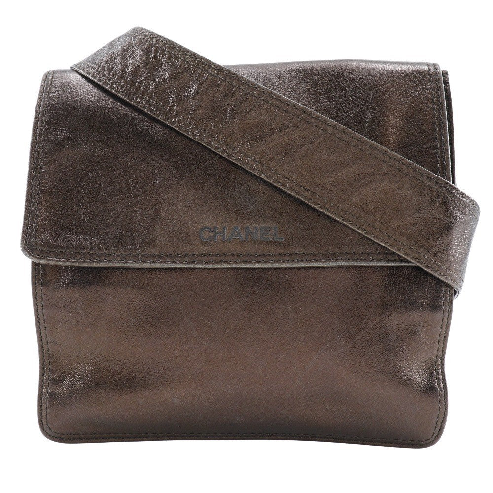 Chanel Vintage Shoulder Bag Leather - image 1