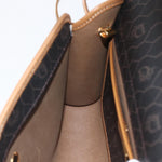 Christian Dior Vintage Honeycomb Shoulder Bag Canvas and Leather - image 19