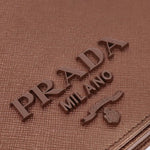 Prada Monochrome Chain Flap Bag Saffiano Leather Small - image 20