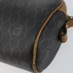 Christian Dior Vintage Honeycomb Shoulder Bag Canvas and Leather - image 11
