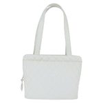 Chanel Vintage CC Zip Around Bowler Bag Quilted Caviar Medium - image 19