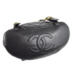 Chanel Duma Drawstring Backpack Quilted Leather Small - image 6