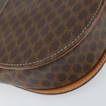 Celine Vintage Macadam Shoulder Bag Canvas and Leather - image 12