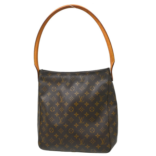 Louis Vuitton Monogram Looping Handbag Monogram Canvas GM