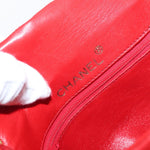 Chanel Camellia Rounded Clutch Satin and Leather - image 9