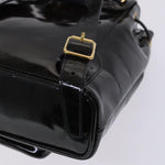 Gucci Vintage Bamboo Backpack Patent Mini - image 9