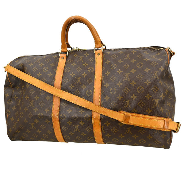 Louis Vuitton Keepall Bandouliere Bag Monogram Canvas 55