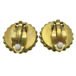 Chanel CC Round Earrings Metal - image 2