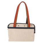 Hermes Sac de Transport pour Chiens Pet Dog Carrier Toile with Leather - image 2