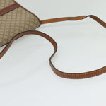 Celine Vintage Macadam Shoulder Bag Canvas and Leather - image 8