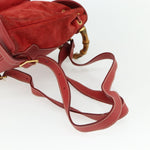 Gucci Gucci bamboo backpack daim mini - image 17