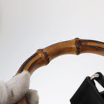 Gucci Vintage Bamboo Backpack Leather - image 20