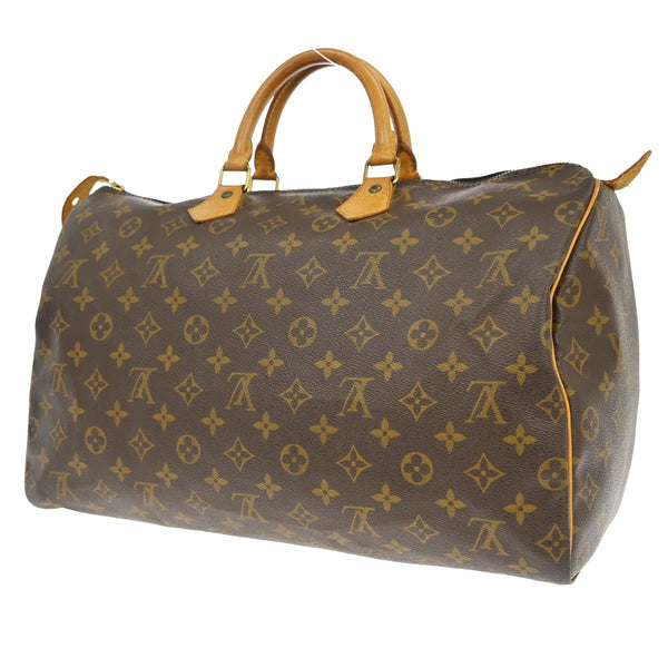 Louis Vuitton Speedy Handbag Monogram Canvas 40