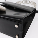 Salvatore Ferragamo Gancini handbag Leather - image 10