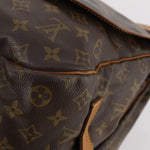 Louis Vuitton Saumur Handbag Monogram Canvas 35 - image 11