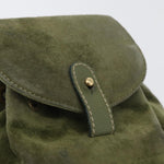 Gucci Gucci bamboo backpack daim mini - image 13