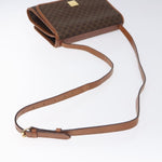 Celine Vintage Macadam Shoulder Bag Canvas and Leather - image 5