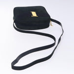 Salvatore Ferragamo Vala Shoulder Bag Suede - image 7