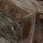 Salvatore Ferragamo Gancini Tote Vinyl - image 9