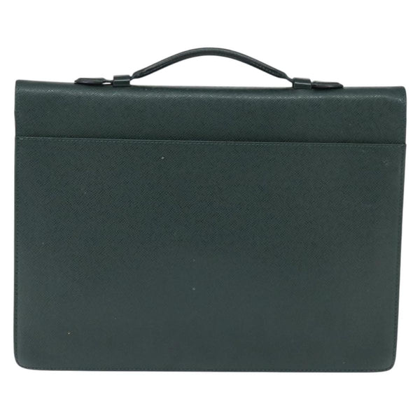 Louis Vuitton Serviette Kourad Briefcase Taiga Leather