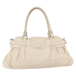 Salvatore Ferragamo Gancini handbag Leather - image 2