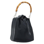 Gucci Vintage Bamboo Bucket Bag Nylon and Leather Small - image 18