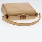 Gucci Vintage Convertible Bamboo Box Crossbody Bag Leather Small - image 16