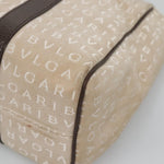 Bvlgari B.Zero1 Logomania Bag Canvas with Leather Large - image 11