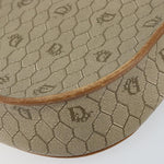 Christian Dior Vintage Honeycomb Shoulder Bag Canvas and Leather - image 10