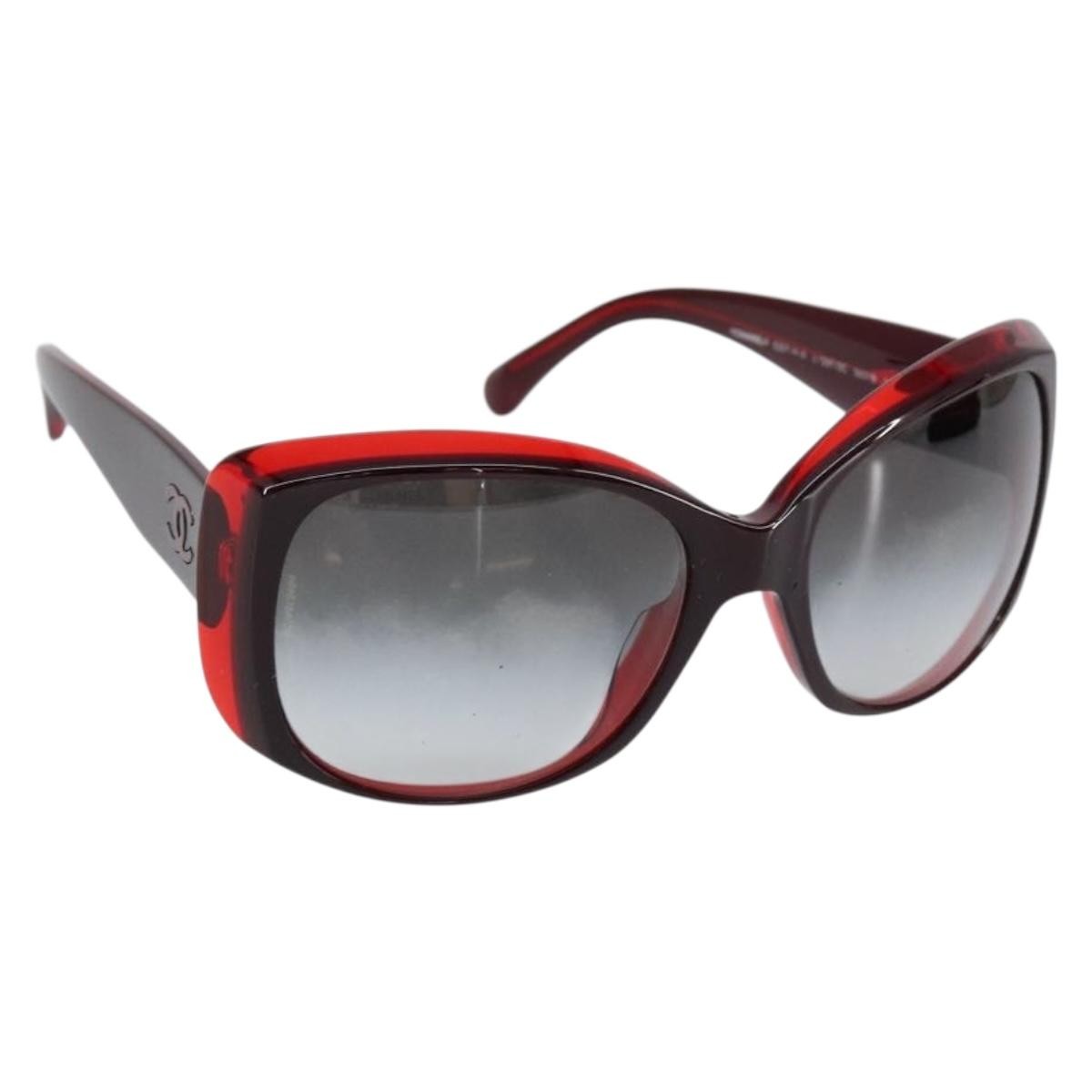 Chanel Logo CC Sunglasses Plastic - image 1