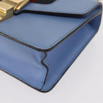 Gucci Sylvie Chain Shoulder Bag Leather Mini - image 9