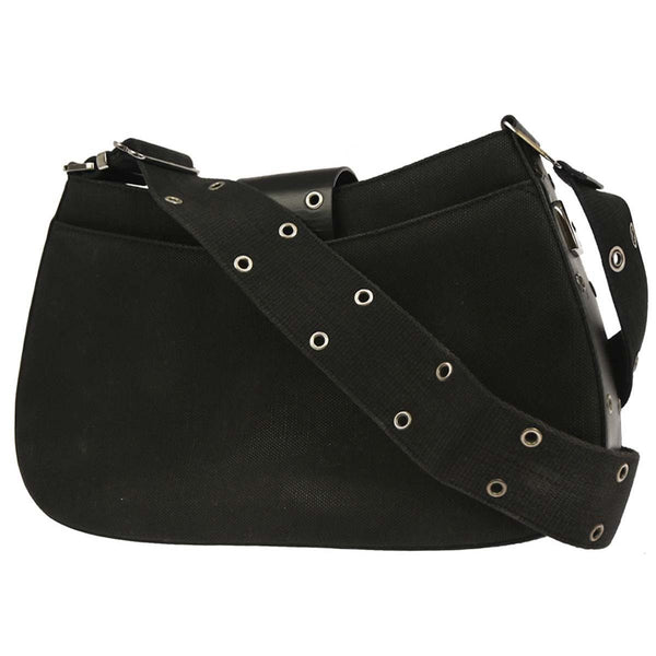 Christian Dior Vintage Street Chic Columbus Shoulder Bag Canvas