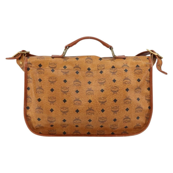 MCM Visetos Shoulder bag Canvas and Leather