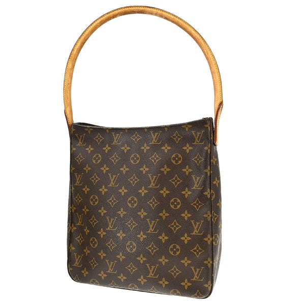 Louis Vuitton Monogram Looping Handbag Monogram Canvas GM