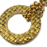 Chanel CC Dangle Earrings Metal - image 2