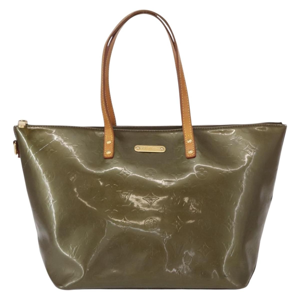 Louis Vuitton Bellevue Handbag Monogram Vernis GM - image 1