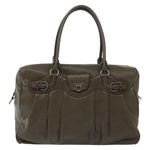 Salvatore Ferragamo Gancini Buckle Shoulder Bag Leather Large - image 18