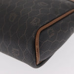Christian Dior Vintage Honeycomb Zip Pouch Coated Canvas Medium - image 11