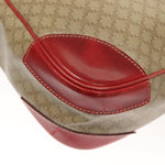 Celine Vintage Macadam Shoulder Bag Canvas and Leather - image 12
