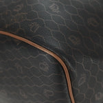 Christian Dior Vintage Honeycomb Boston bag Canvas and Leather - image 8