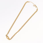 Christian Dior Vintage CD Pendant Necklace Metal - image 9