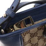 Gucci Bree Convertible Tote GG Canvas with Leather Small - image 13