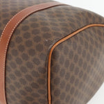 Celine Vintage Macadam Boston bag Canvas and Leather - image 15