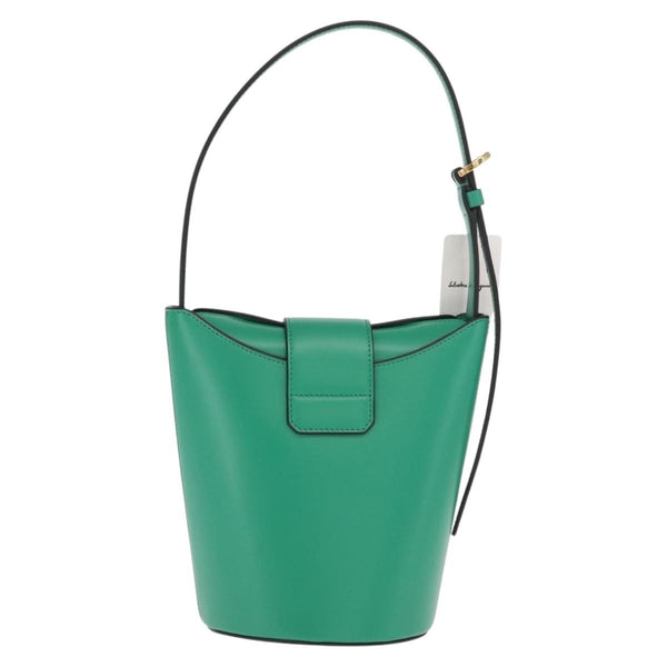 Salvatore Ferragamo Gancini handbag Leather