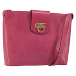 Salvatore Ferragamo Gancini Shoulder Bag Leather - image 18
