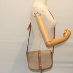 Celine Vintage Macadam Shoulder Bag Canvas and Leather - image 14