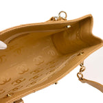 Chanel Vintage Chocolate Bar Open Tote Quilted Caviar Medium - image 7