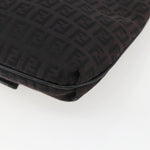 Fendi Vintage Flap Crossbody Bag Zucchino Canvas Small - image 11