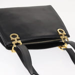 Salvatore Ferragamo Gancini Shoulder Bag Leather - image 14