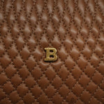 Bally Vintage Handbag Quilted Leather - image 13